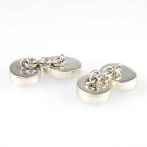 Links of London Heavy Mother of Pearl and Black Onyx Reversible Cufflinks