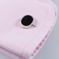 Links of London Heavy Mother of Pearl and Black Onyx Reversible Cufflinks