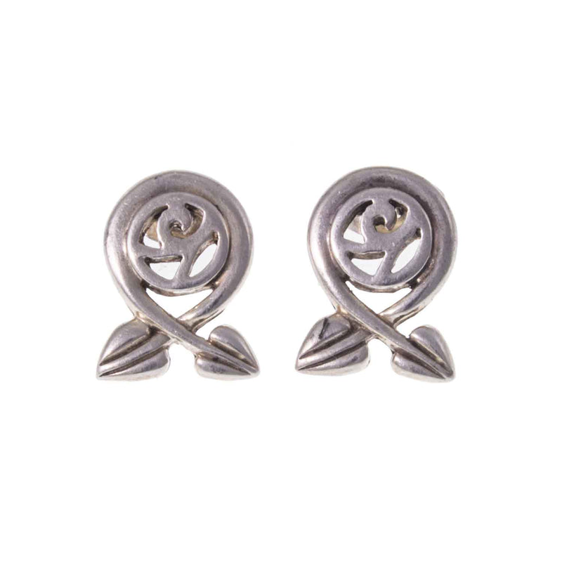 Sterling Silver Stud Earrings - Charles Rennie Mackintosh Inspired