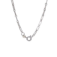 Sterling Silver Pendant & Chain - Charles Rennie Mackintosh Inspired Clasp