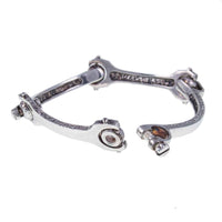 Antique/Vintage Engraved Sterling Silver Bangle/Bracelet.