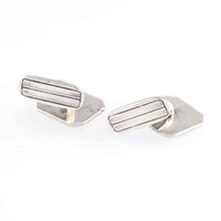 Other Ends of A Pair of Vintage Mother of Pearl Art Deco Men's Cuff Links