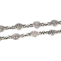 Vintage Boho Silver Necklace 06