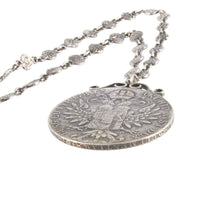 Vintage Boho Silver Necklace 04