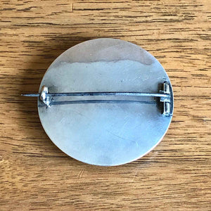 Scottish Agate Antique Silver Brooch - Clasp