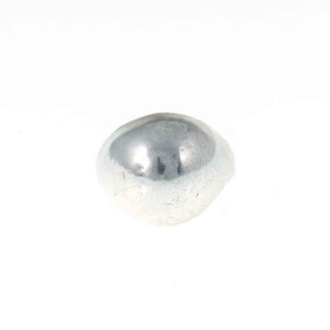 Minimalist Vintage Silver Domed Bombay Ring