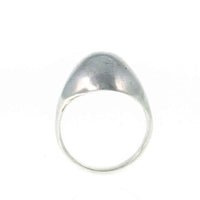 Minimalist Vintage Silver Domed Bombay Ring