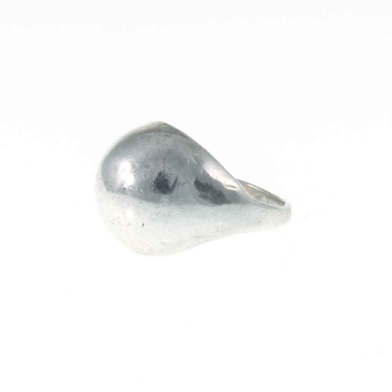 Minimalist Vintage Silver Domed Bombay Ring