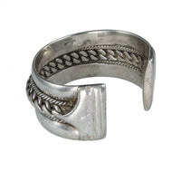 Jewellery Hound Bangles A Heavy Vintage Bedouin Silver (800) Bangle with Egyptian Hallmark. 1940