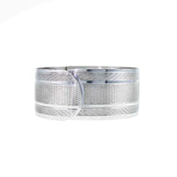 Jewellery Hound Bangles Engraved Wide Vintage Charles Horner Silver Bangle