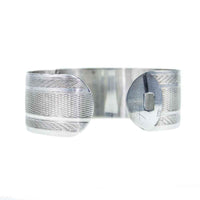 Jewellery Hound Bangles Engraved Wide Vintage Charles Horner Silver Bangle