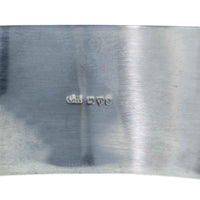 Jewellery Hound Bangles Engraved Wide Vintage Charles Horner Silver Bangle