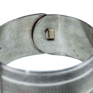 Jewellery Hound Bangles Engraved Wide Vintage Charles Horner Silver Bangle