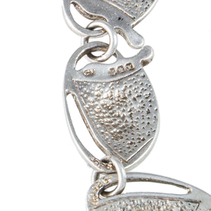 Jewellery Hound Bracelets A Pat Cheney Designed Sterling Silver Enamelled Bracelet