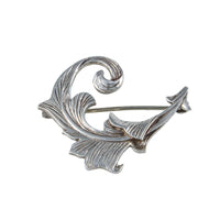 Jewellery Hound Brooches A second hand Small Scottish Sterling Silver Leaf Brooch