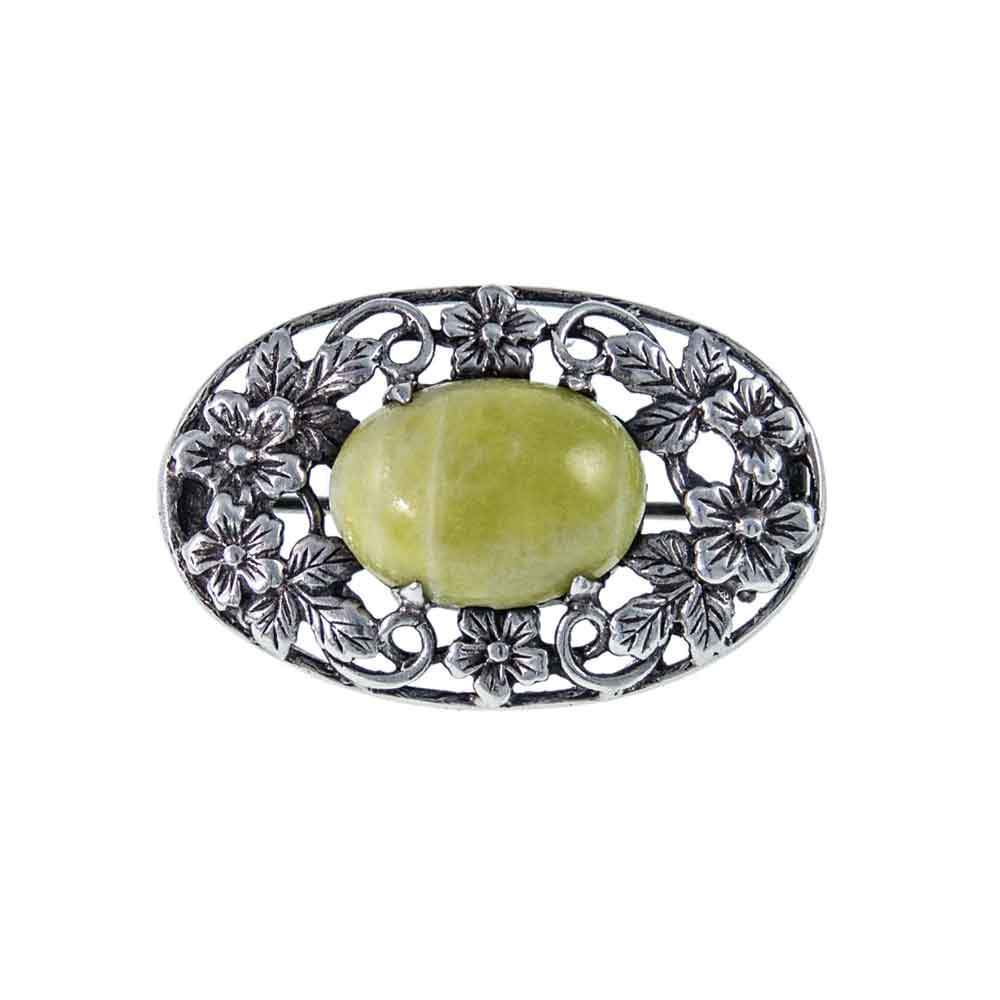 A Vintage Iona Marble Brooch in the style of Bernard Instone Jewellery Hound