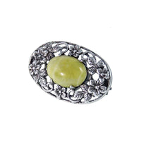 Jewellery Hound Brooches A Vintage Iona Marble Brooch in the style of ’Bernard Instone’. Circa 1960’s