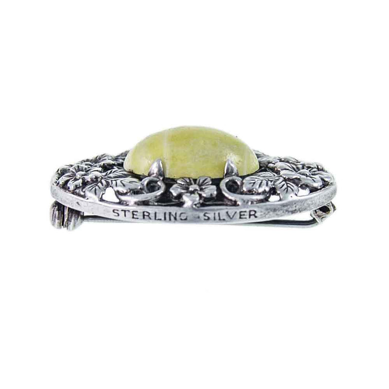 Jewellery Hound Brooches A Vintage Iona Marble Brooch in the style of ’Bernard Instone’. Circa 1960’s
