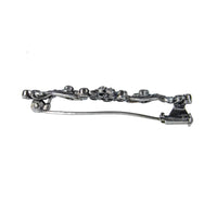 Jewellery Hound Brooches Antique Silver Amethyst and Rose Cut Diamond Brooch Circa 1900s
