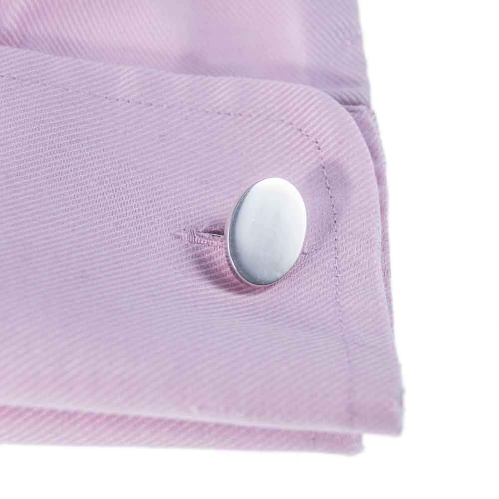 Jewellery Hound Cufflinks Pair of Oval Sterling Silver Chain Link Cufflinks