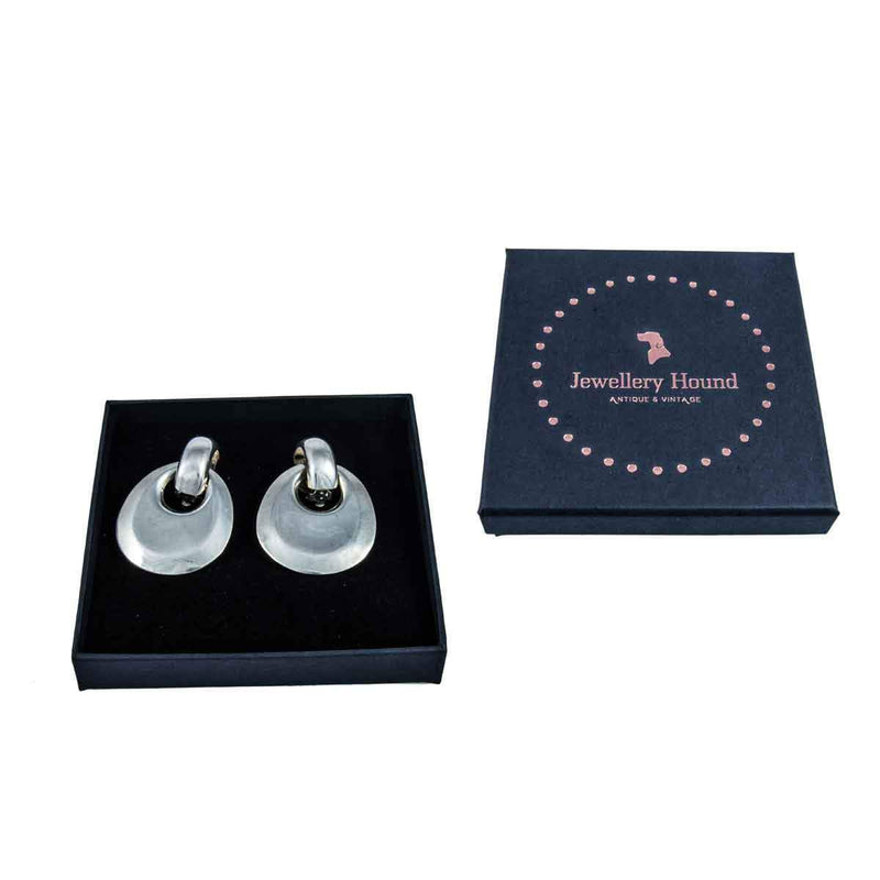 Jewellery Hound Earrings Mexican Silver Earrings with Clip-On Fittings