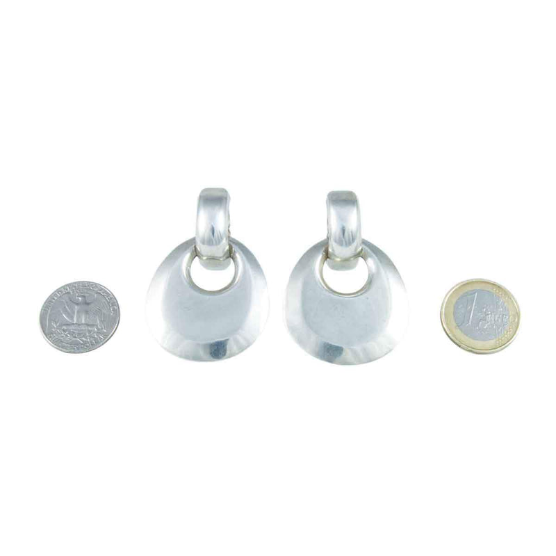 Jewellery Hound Earrings Mexican Silver Earrings with Clip-On Fittings