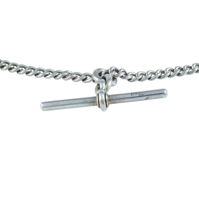 Jewellery Hound Necklaces Antique Silver Albert Watch Chain
