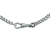 Jewellery Hound Necklaces Antique Silver Albert Watch Chain