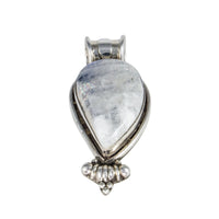 Jewellery Hound Pendants A Large Vintage Rainbow Moonstone Pendant