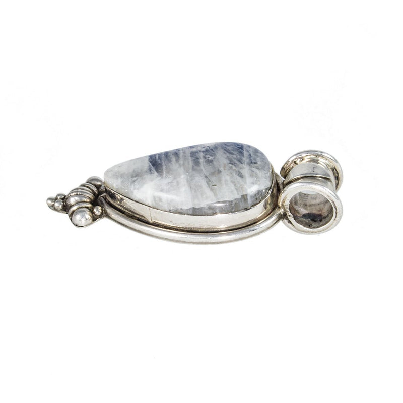 Jewellery Hound Pendants A Large Vintage Rainbow Moonstone Pendant