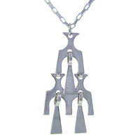 Jewellery Hound Pendants Modernist David Andersen Silver Pendant