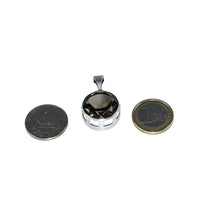 Jewellery Hound Pendants Modernist Silver Smokey Quartz Pendant by Designer Kultaseppä Salovaara