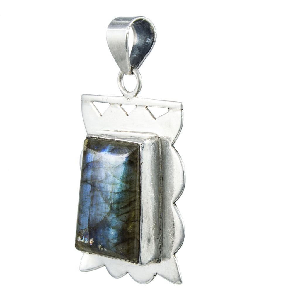 Jewellery Hound Pendants Vintage Labradorite Modernist Pendant