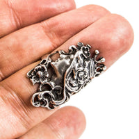 Jewellery Hound Ring A Lady Wearing a Crown - Art Nouveau Style Ring