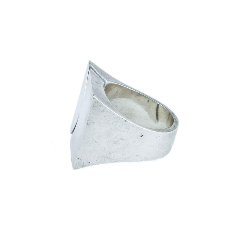Jewellery Hound Ring A Vintage Modernist Puig Doria Silver Ring