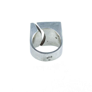 Jewellery Hound Ring A Vintage Modernist Puig Doria Silver Ring