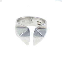 Jewellery Hound Ring Anna Greta Eker Modernist Sterling Silver ' Prisme' Ring