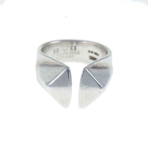 Jewellery Hound Ring Anna Greta Eker Modernist Sterling Silver ' Prisme' Ring