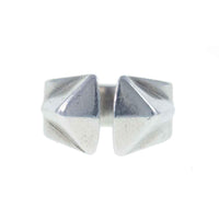 Jewellery Hound Ring Anna Greta Eker Modernist Sterling Silver ' Prisme' Ring