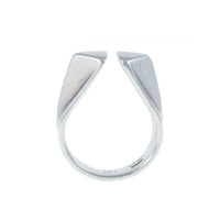 Jewellery Hound Ring Anna Greta Eker Modernist Sterling Silver ' Prisme' Ring